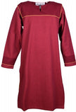 Ove-tunika, kalanruotokuvioista puuvillaa