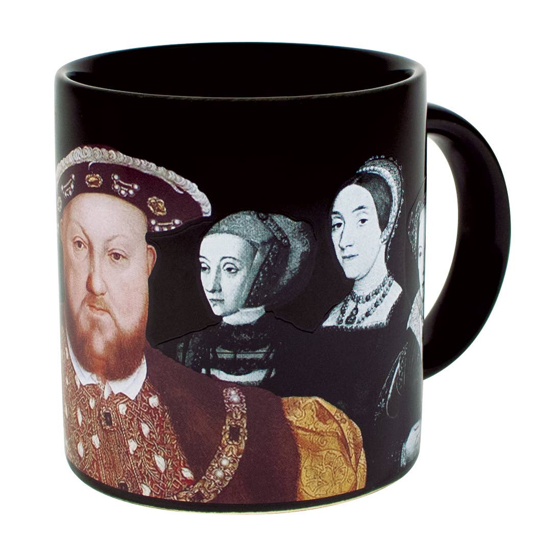 King Henry VIII -lämmön vaikutuksesta muuttuva muki