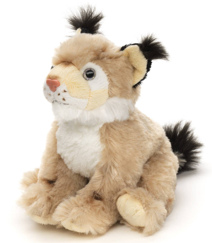 Istuva ilves, pehmolelu – pituus 16 cm
