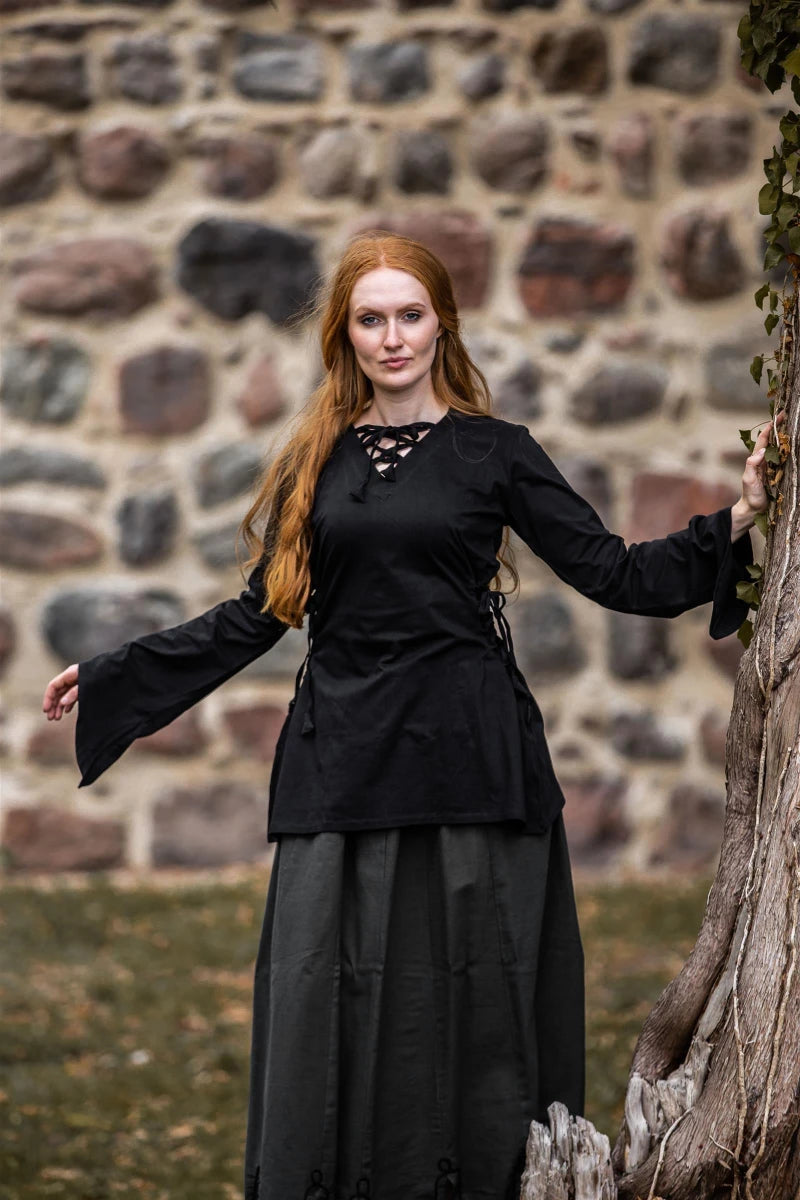 Lea-hupputoppi, nyöritettyä puuvillaa