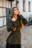 Lea-hupputoppi, nyöritettyä puuvillaa