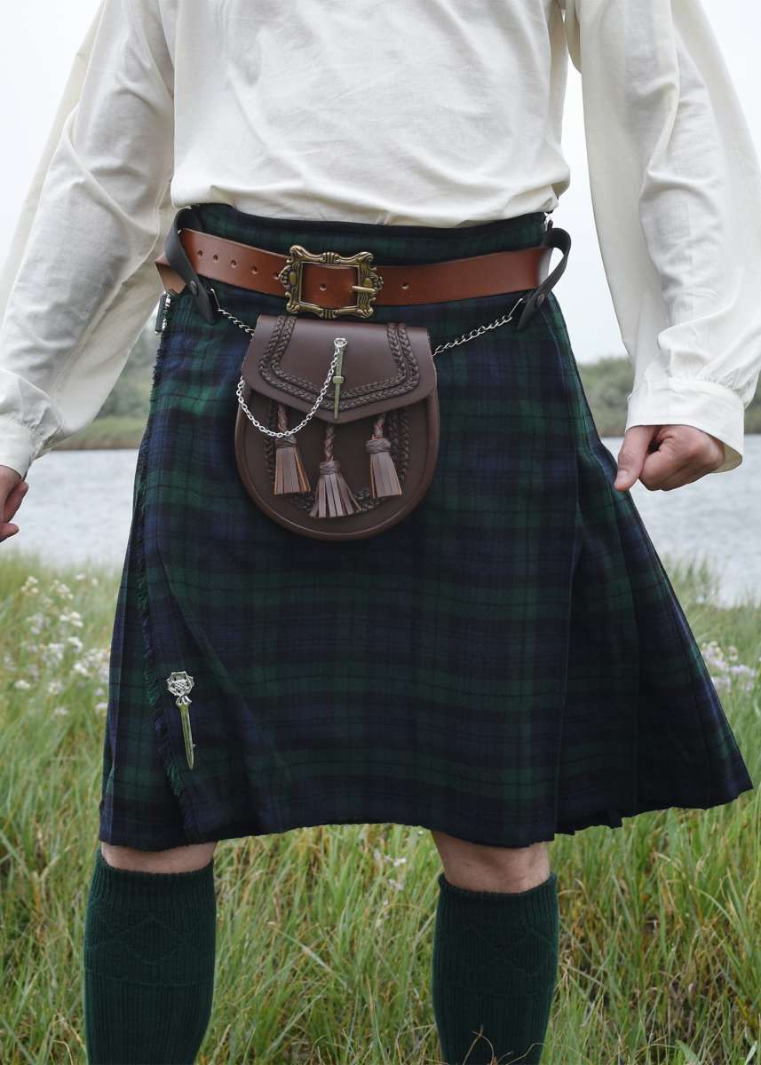 Kiltti 8 jaardin Black Watch tartan